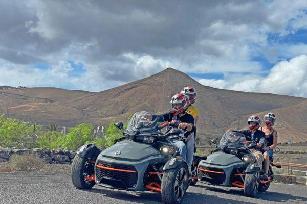 What Lanzarote Excursions are open - Can Am Spyder Tour Lanzarote