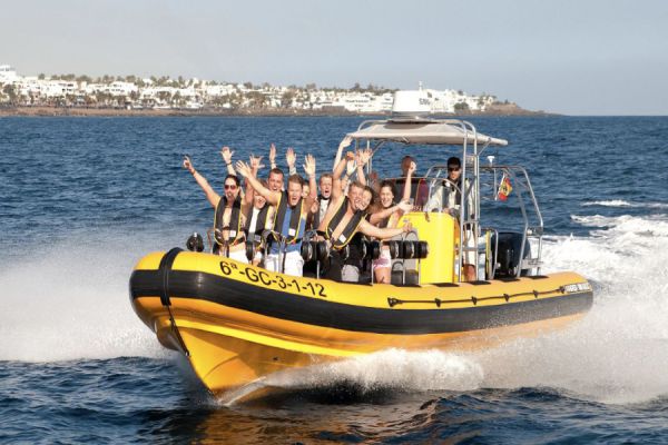 Quads trikes and buggy Lanzarote tours - Fast Blast Speedboat Ride Lanzarote