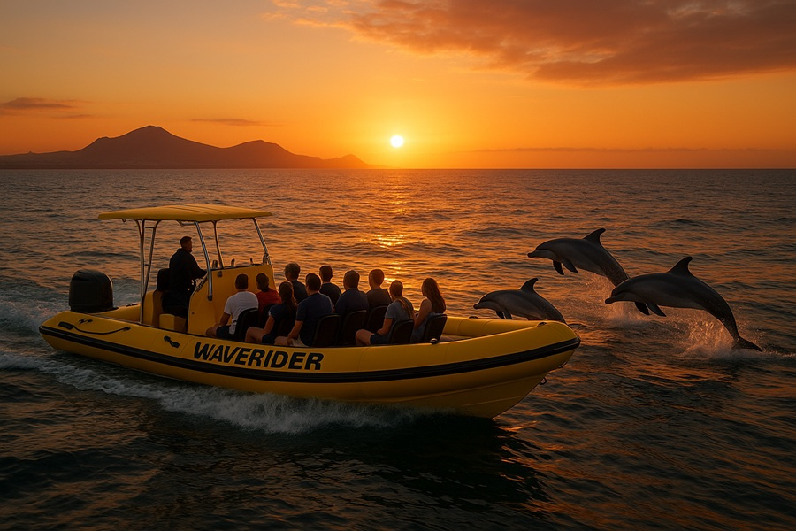 dolphin-watching-lanzarote-at-sunset4