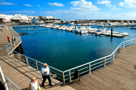 puerto taxi calero carmen boat del lanzarote watertaxi